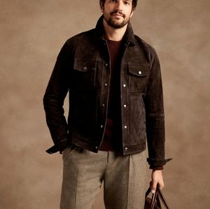 Suede Truckers Jacket